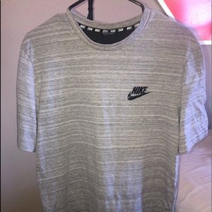 casual gray nike tee